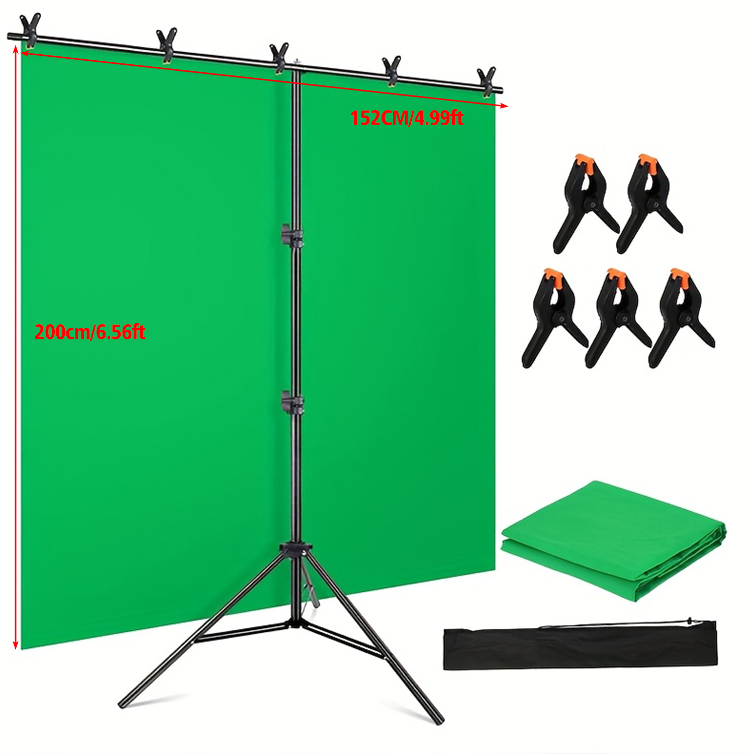 Green Screen Collapsible - Комплект фонов для зеленого экрана с
