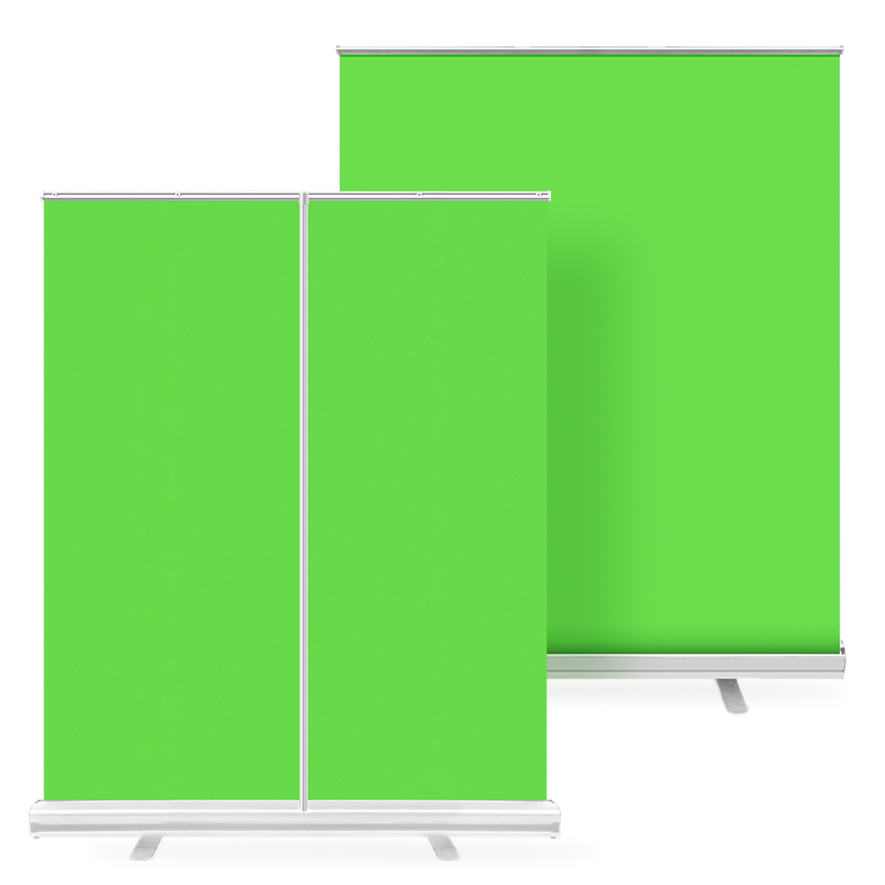 Green Screen Collapsible - Фон для фотографирования 110x200 см хромакей