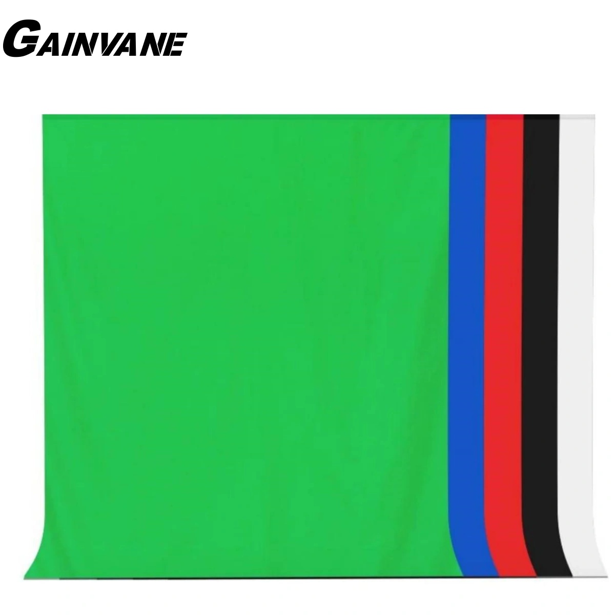 Green Screen Collapsible - Фон для фотосъемки GAINVANE: белый, черный,