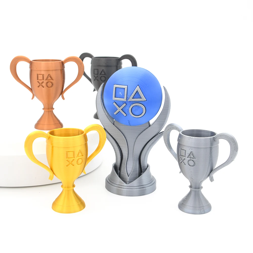 Esports Gaming Trophy - Новые настраиваемые 3D-печатные жетоны-трофеи из платины,