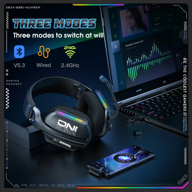 Беспроводная игровая гарнитура – обзор и цена Esports Gaming Headphones
