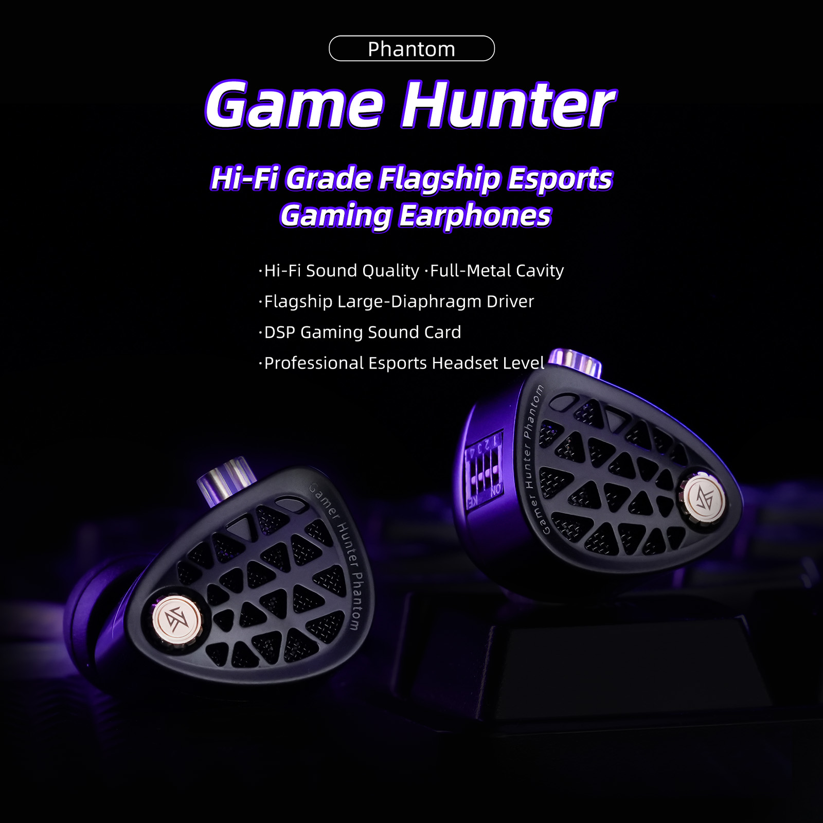 Игровые наушники KZ Phantom Hi – обзор и цена Esports Gaming Headphones