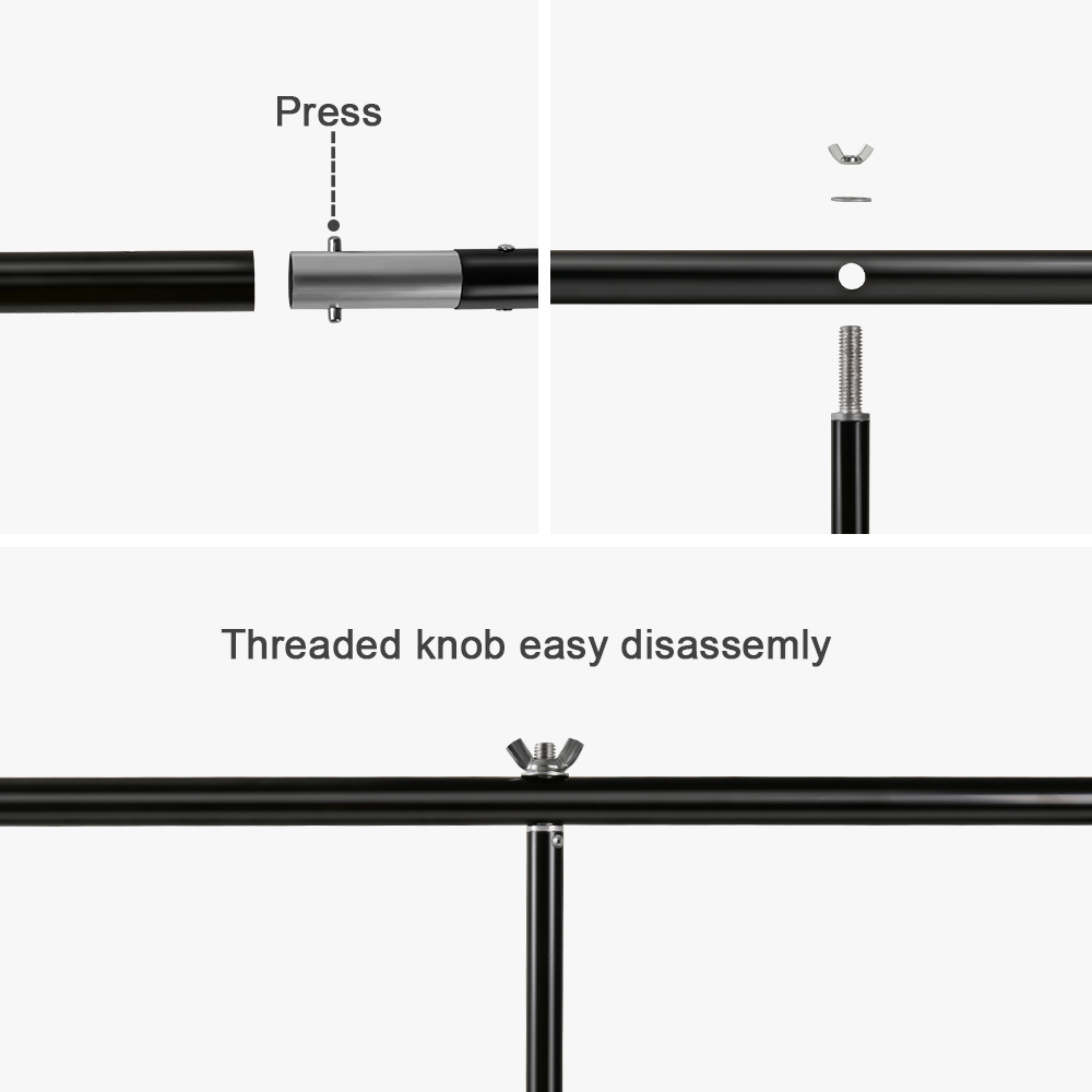 Фон для фотостудии T-образная  – обзор и цена Green Screen Collapsible