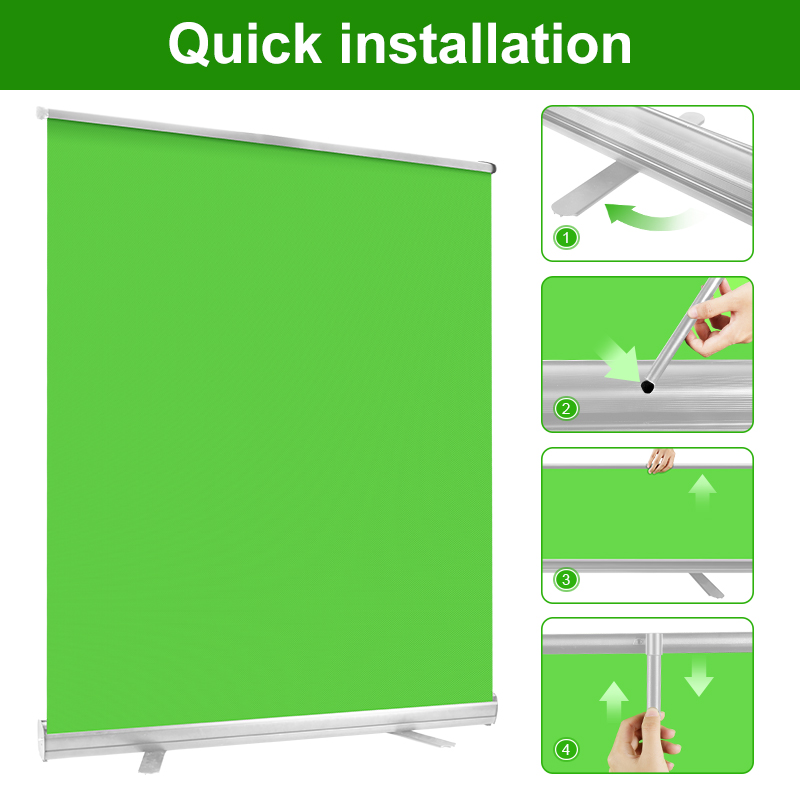 Фон для фотографирования 110x2 – обзор и цена Green Screen Collapsible