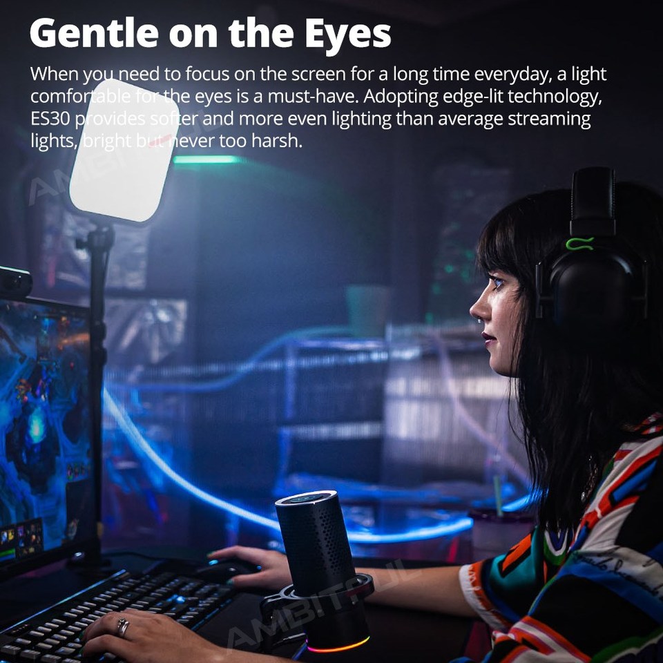 Светодиодный игровой светильни – обзор и цена Esports Gaming Live