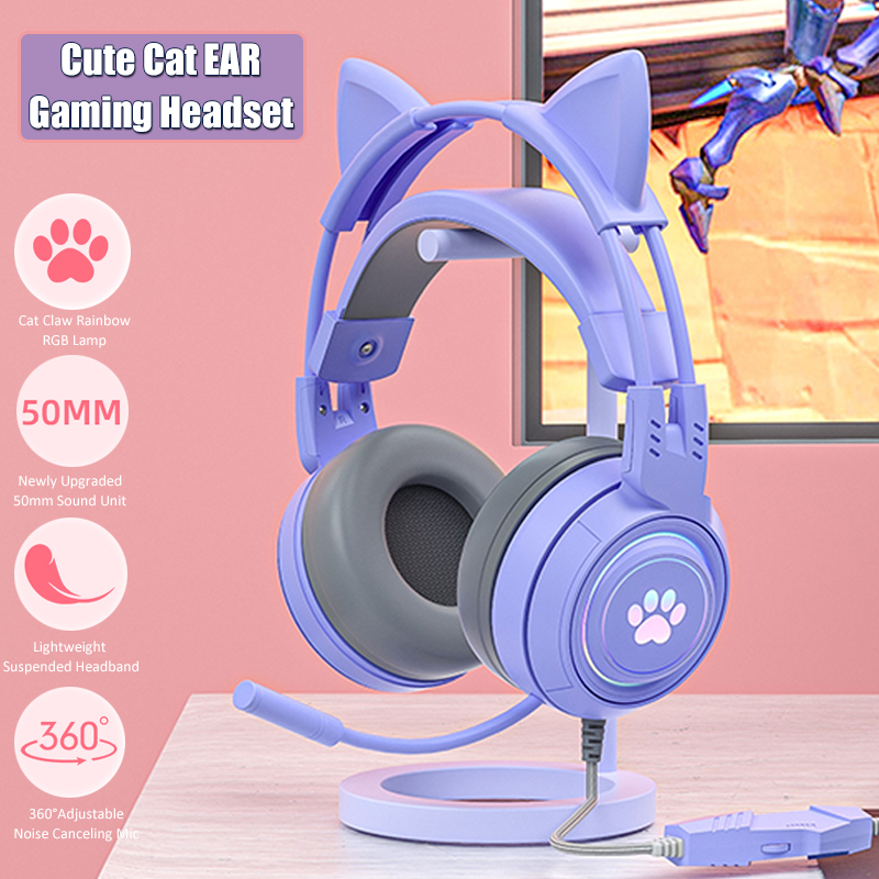 Симпатичные игровые наушники с – обзор и цена Esports Gaming Headphones
