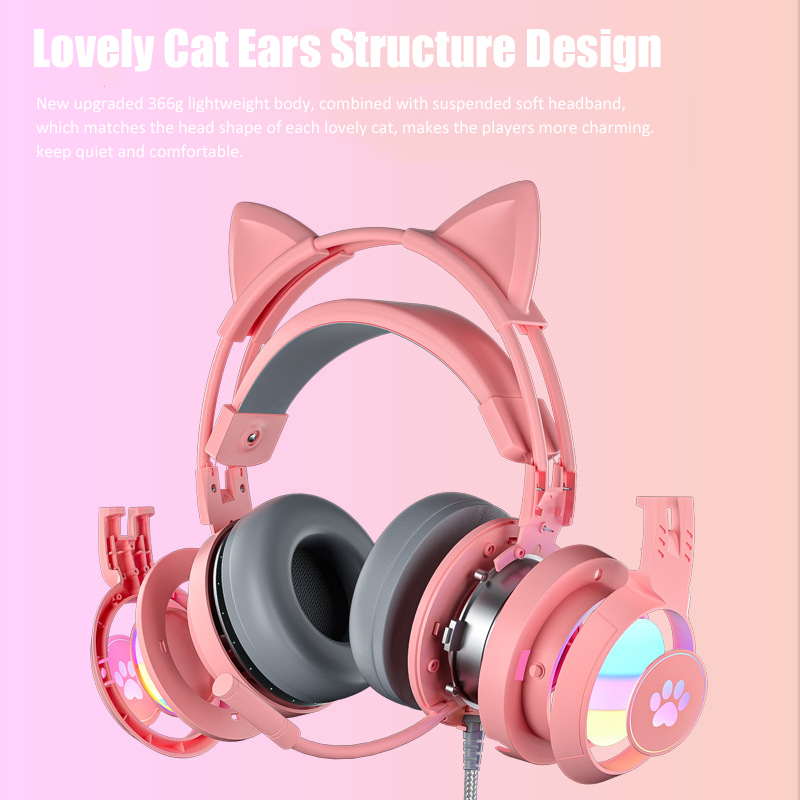 Симпатичные игровые наушники с – обзор и цена Esports Gaming Headphones