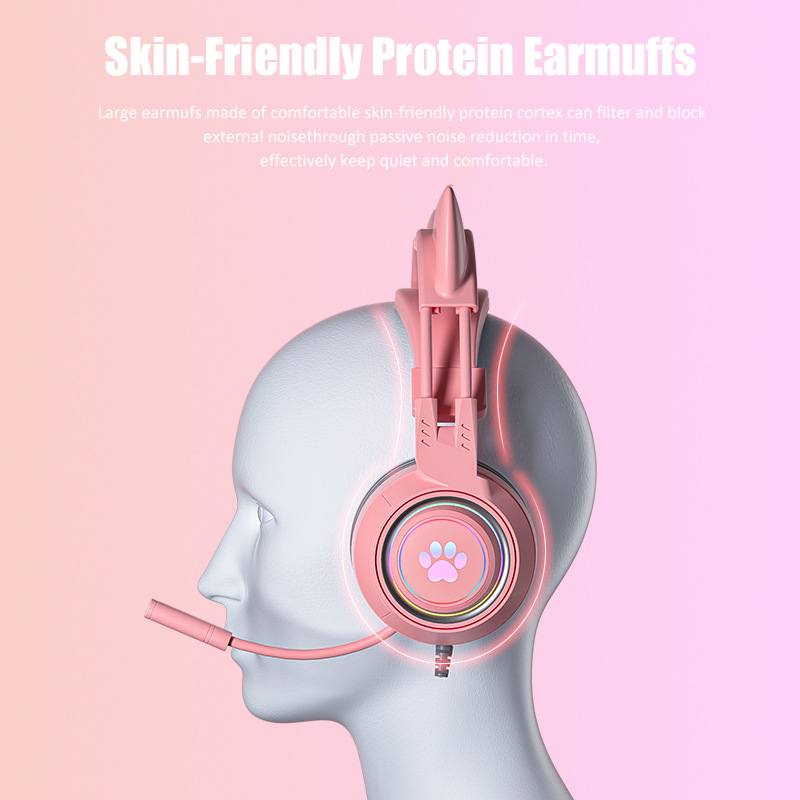 Симпатичные игровые наушники с – обзор и цена Esports Gaming Headphones